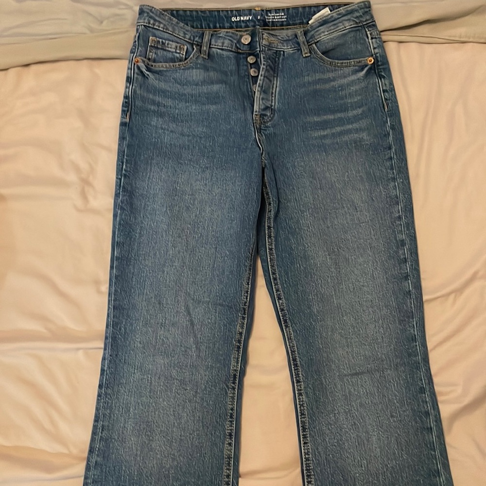 Extra high rise KICKER BOOT-CUT